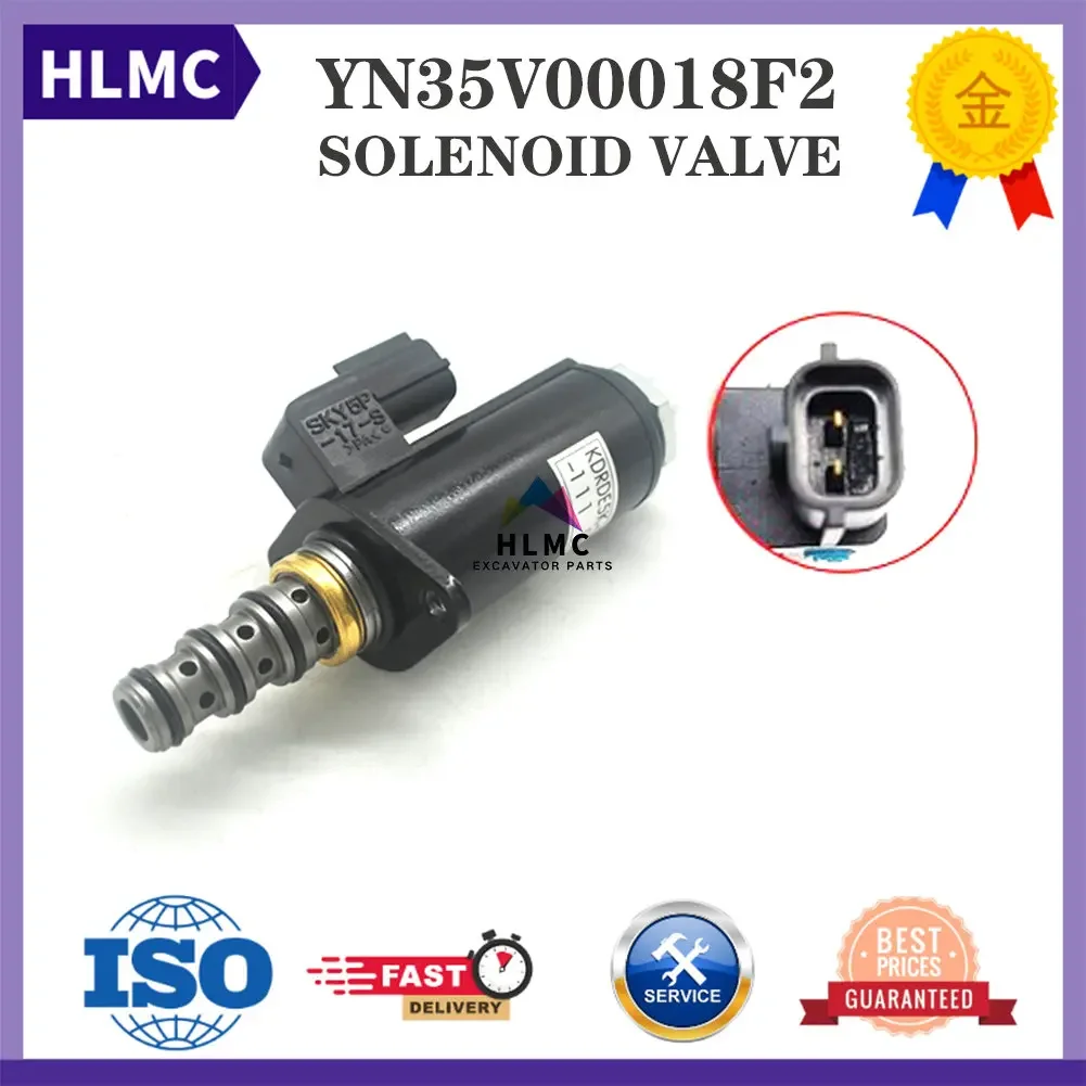 SK200-6 SK230-6 E200SR E130 E200SRLC EH130 Hydraulic Pump Solenoid Valve KDRDE5K-31/30C40-111 YN35V00018F2