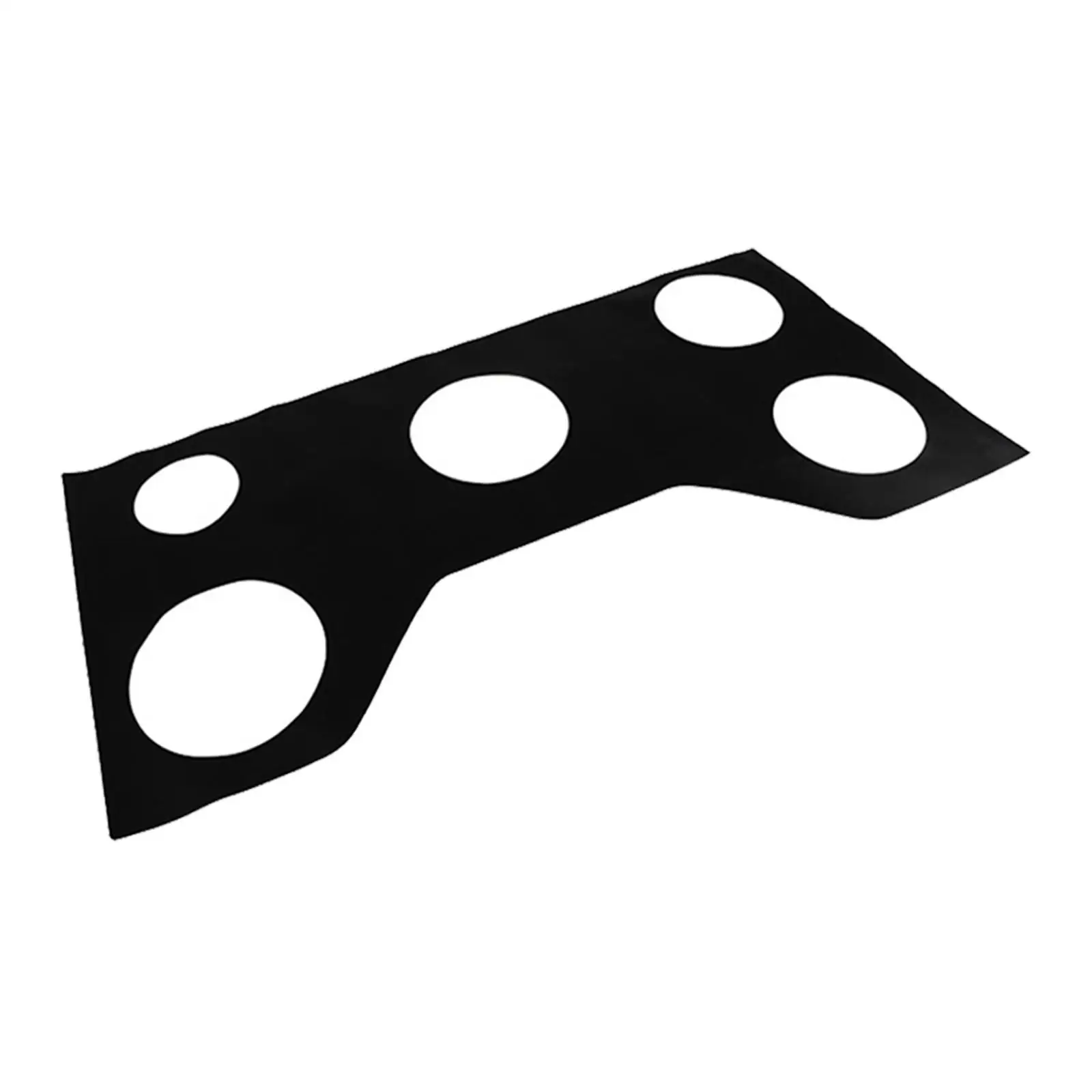 

Gas Stove Protector Mat 5Hole Oil Resistant Kitchen Gadget Gas Range Pad