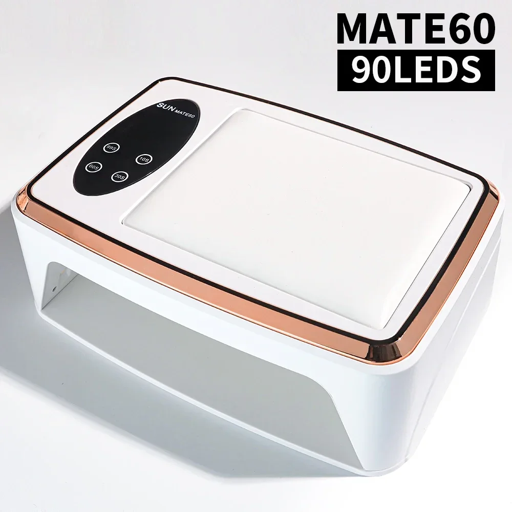 

Nail Lamp, Professional Nail Dryer With 90Pcs Lamp Chips, Fast And Efficient Drying, 4 Timer Setting LED Nail Gel Lamp