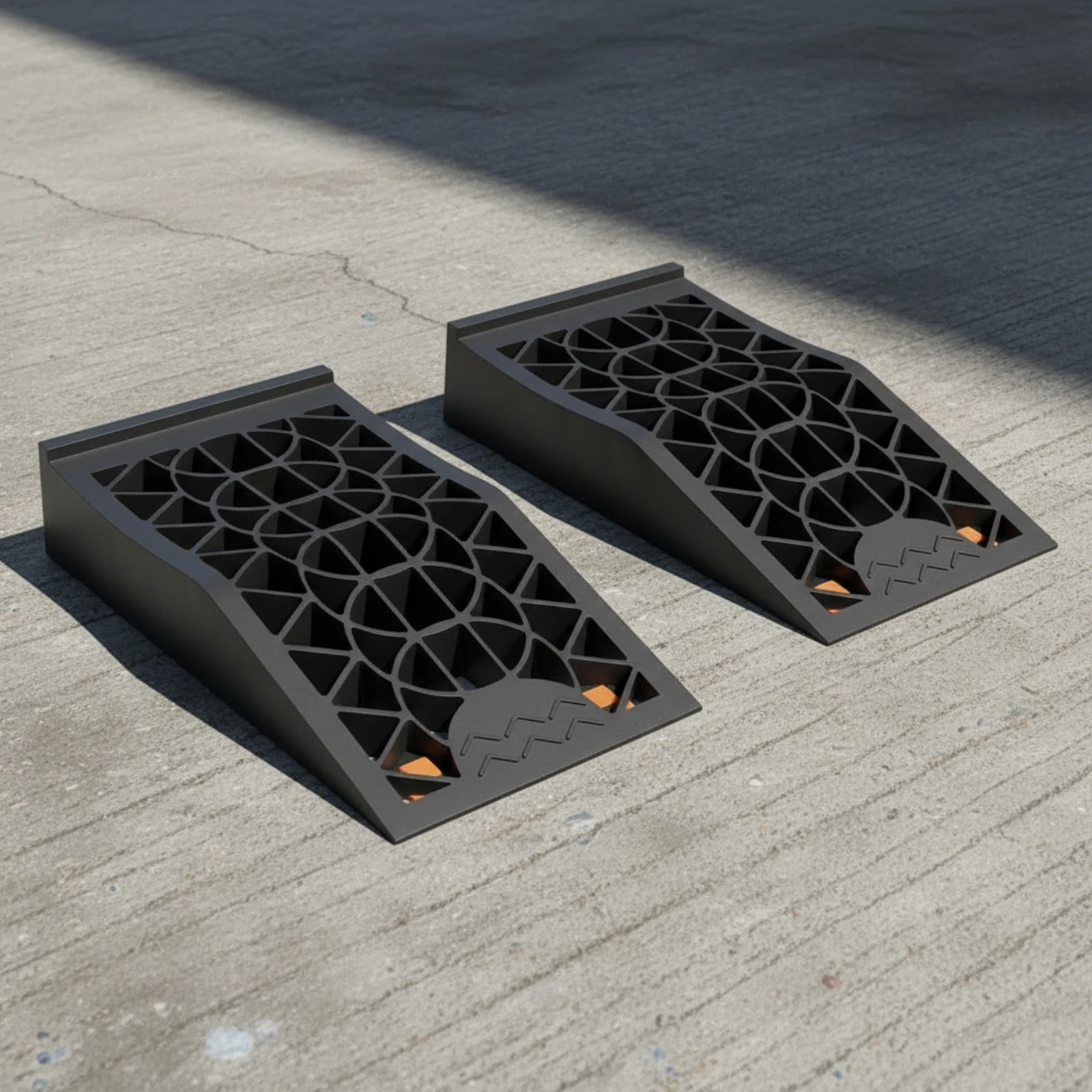 Car Service Ramps Heavy-Duty Car Service Ramp Tire Ramp Safe for Home Mechanics, Oil Changes, Garage