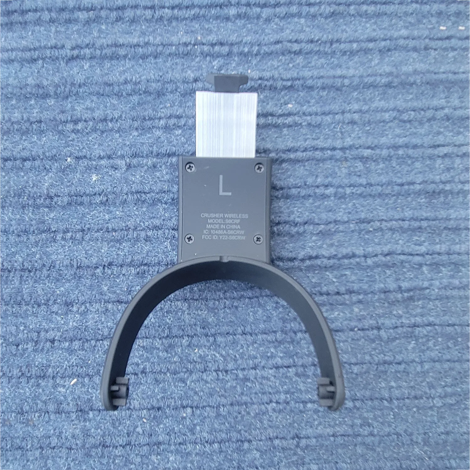 Zapasowe plastikowe zawiasy obrotowe/suwaki/wieszaki do słuchawek Skullcandy Crusher Wireless (S6CRW), części zamienne do opaski na głowę. — zdjęcie produktu 4
