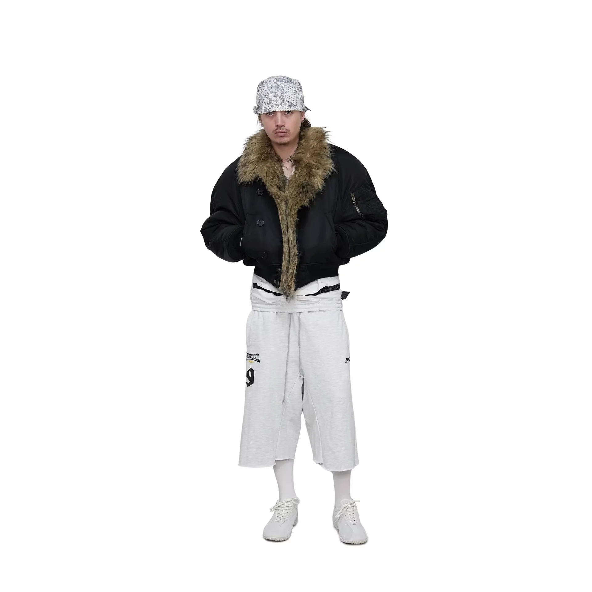 Protocol Index 2026 Twist Knife Cut Three-Dimensional Movement Cotton Shorts with a Seven-Piece Waistband