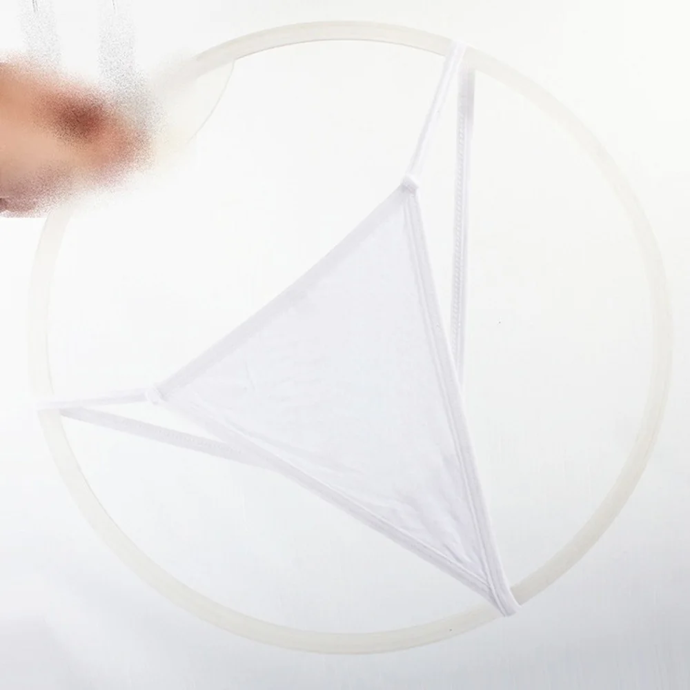 الإناث النساء رقيقة Strappy منخفضة الارتفاع القطن سراويل الخامس سلاسل سيور الملابس الداخلية
