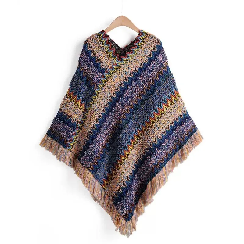 

Warmth And Sle Oversized awl Cozy Knit Sweater Wrap Dual-Colored High-End Autumn Winter New Arrival Korean Sle Women's ...
