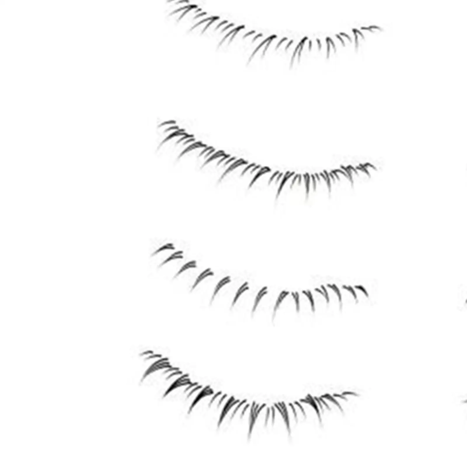 False Eyelashes Professional Halloween Lashes Gorgeous 3D Volume Makeup Eyelashes Fake Lashes for Party Halloween