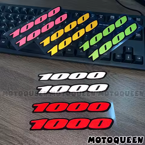 Motorcycle Emblem Tank Body Side Fairing Decal Stickers For YZF FZR Fazer CBR GSXR GSX-R GSR GSXS DL SV Ninja Z 1000 SX RR XR