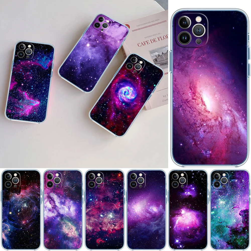 Funda para Teléfono MI27 Purple Space Star para Motorola Moto G10 G20 G30 G31 G32 G34 G35 G41 G42 G50 G51 G52 G55 G60 G60S G62 G71 G72 G75