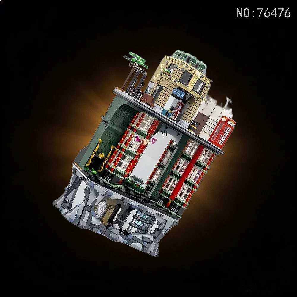 Custom MOC Ministry Model Building Blocks Architecture Modular Castle Assemble  Toys For Adult Christmas Gifts