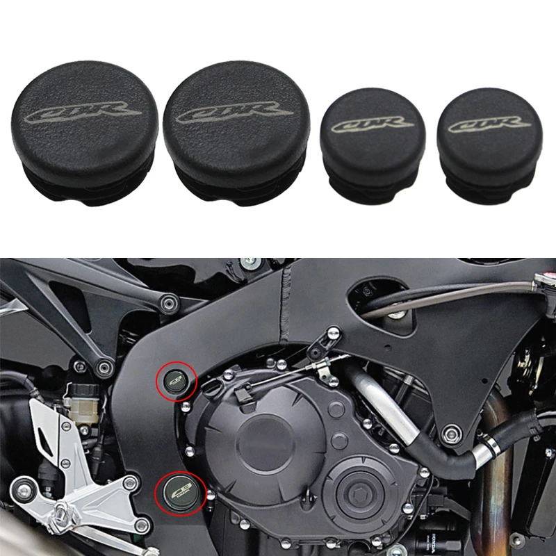 

4PCS Chassis Plugs For Honda CBR1000RR CBR1000 Frame Hole Cover Caps Plug Frame Cap CBR1000 RR CBR 1000 2021 2022 2023 Motorcycl