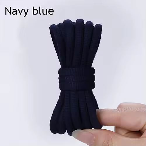 1Pair Oval Shoe Laces Half Round Athletic Shoelaces for Running Sneakers Laces Shoes Strings Durable without Fading Shoelace - Image 22