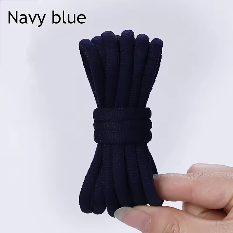 1Pair Oval Shoe Laces Half Round Athletic Shoelaces for Running Sneakers Laces Shoes Strings Durable without Fading Shoelace - Image 22