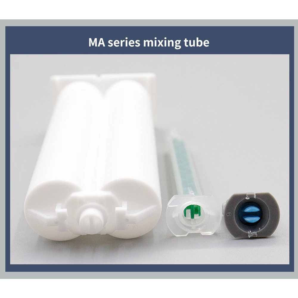 Imagem -05 - Epoxy Estática Mistura Cabeça do Bocal Mistura Tubo Adequado para ab Glue Gun Aplicador Estática Mixer 250 Pcs