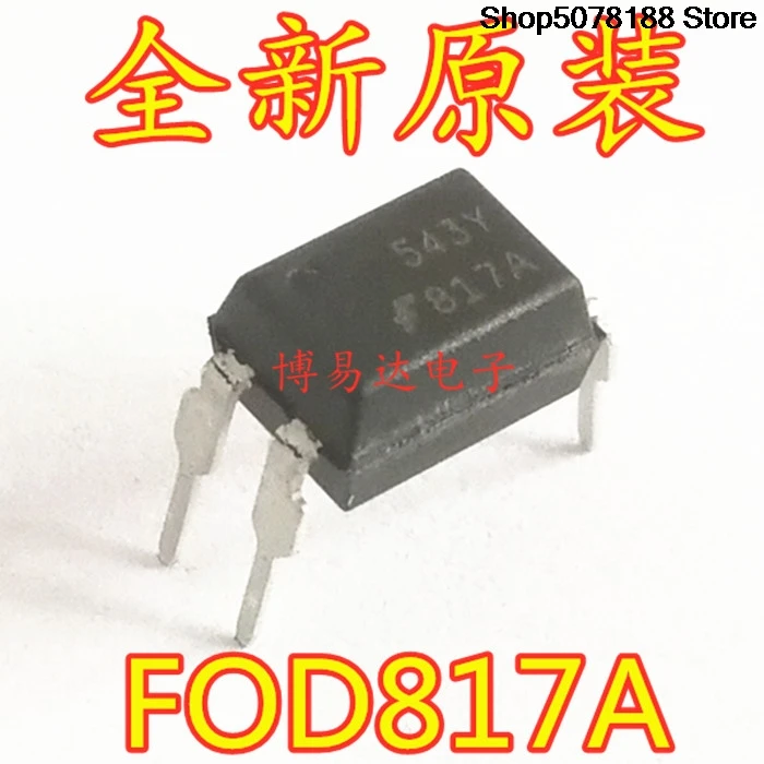 50 pieces FOD817A DIP-4 FOD817 Original transistor optocoupler