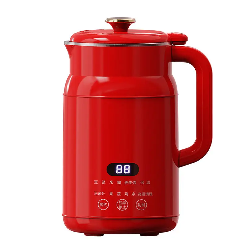 1L Home Soymilk Maker - 304 Stainless Steel Automatic Blender, Quiet Operation, Overheat Protection