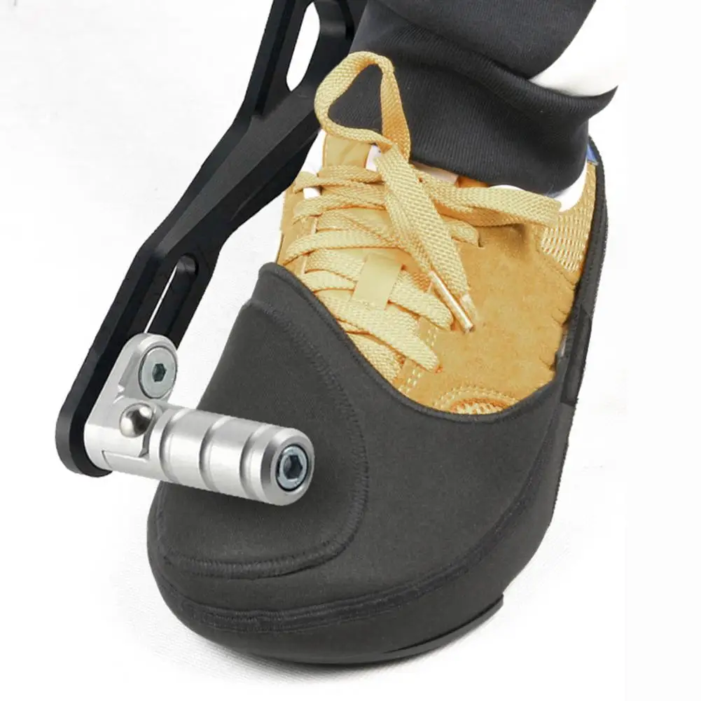 Motorcycle Shoes Cover Nice-looking Easy to Cut Motorcycle Toe Protector Safe-using Motorcycle Shifter Shoe Cover