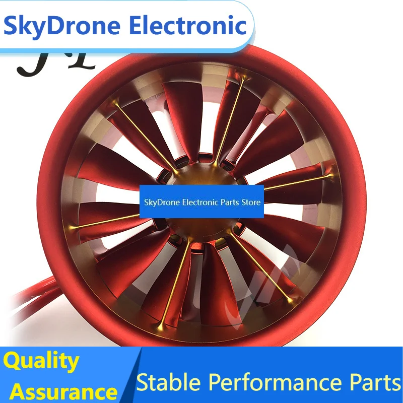SkyDElJP 12 Blades 90mm 105mm 120mm EDF Ducted Fan Metal Ducted Fan 6s 8s 12s 14s Motor JP90mm JP105mm JP150mm