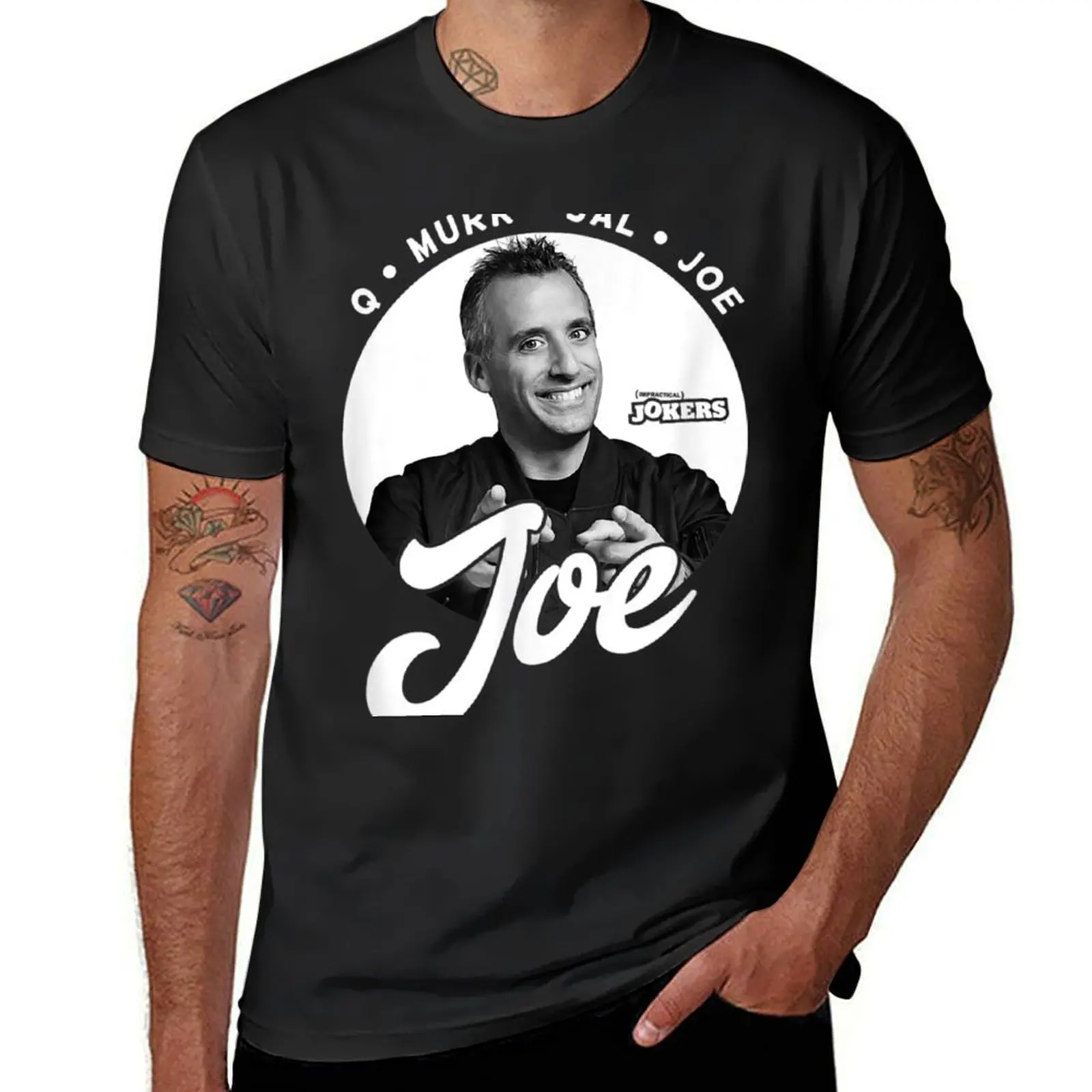 Impractical Jokers Team Joe T-Shirt hippie clothes oversizeds black t-shirts for men