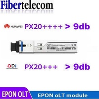 EPON GBIC PX20+++ 20KM 1.25G Optical Fiber PON Module 7/9db SC Port Compatible with BDCOM TPLINK Ubiquiti HW HIOSO VSOL D-Link