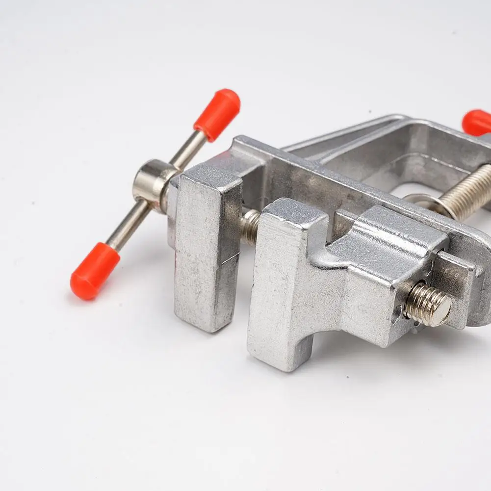 منجلة صغيرة متعددة الوظائف 3.55 مللي متر كماشة ألومنيوم المشبك هواية مسطحة صغيرة على أداة مصغرة نائب الجدول مجوهرات F8E8 #4