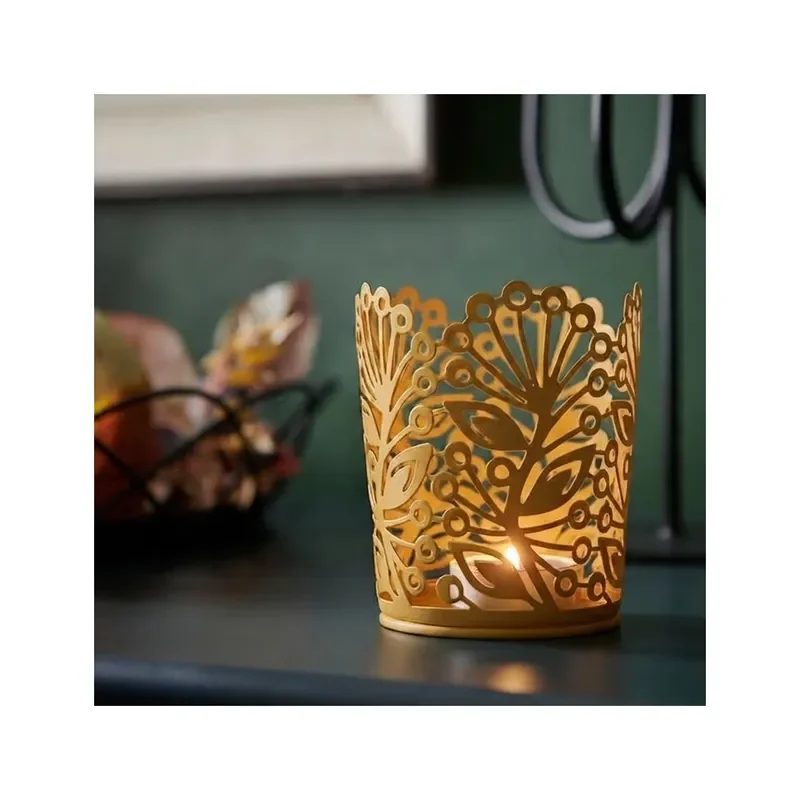 Stylish New Design Metal Candle Holder Modern Custom Table Decoration for Family Wedding