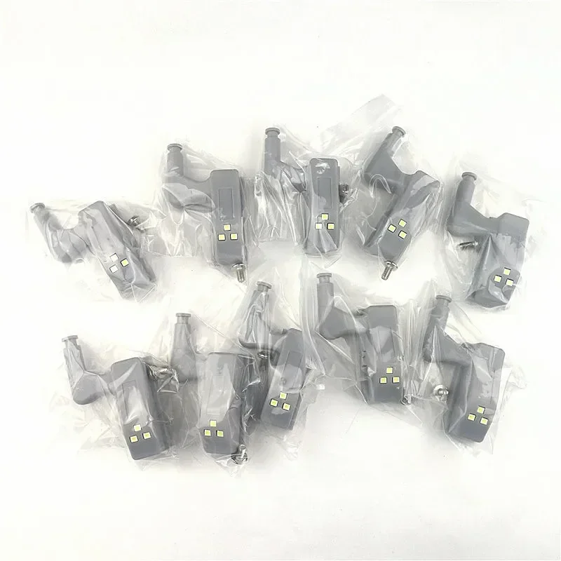 10pcs/lot  Kitchen Bedroom Living room Cabinet Cupboard Closet Wardrobe 0.25W Furniture Hinges LED Sensor Light System