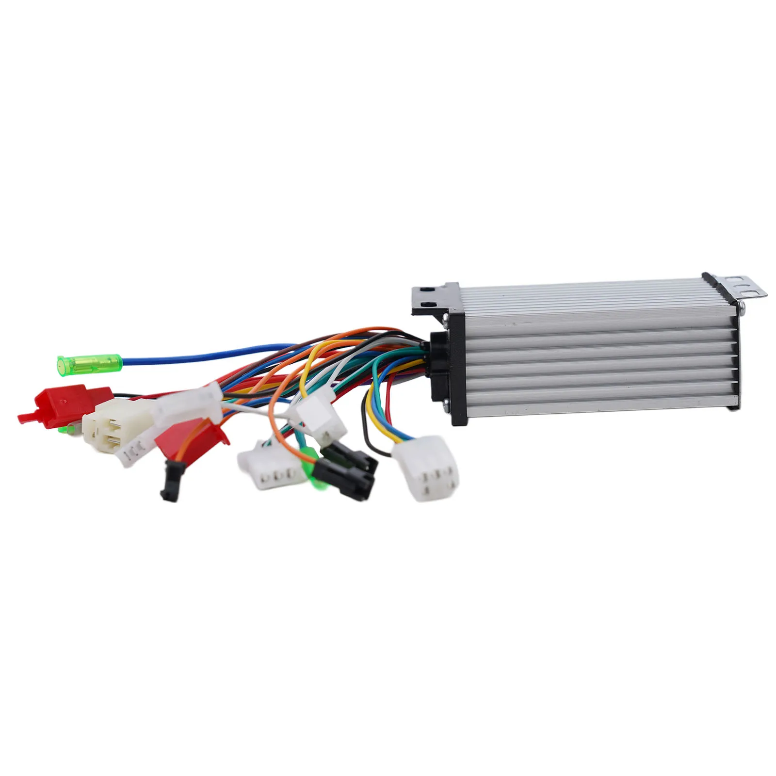 

Electric Bicycle Controller 285g E-bike Silver 17A Brushless Regulator Replacement 1PCS 36V-48V 8.9 X 5.2 X 3cm