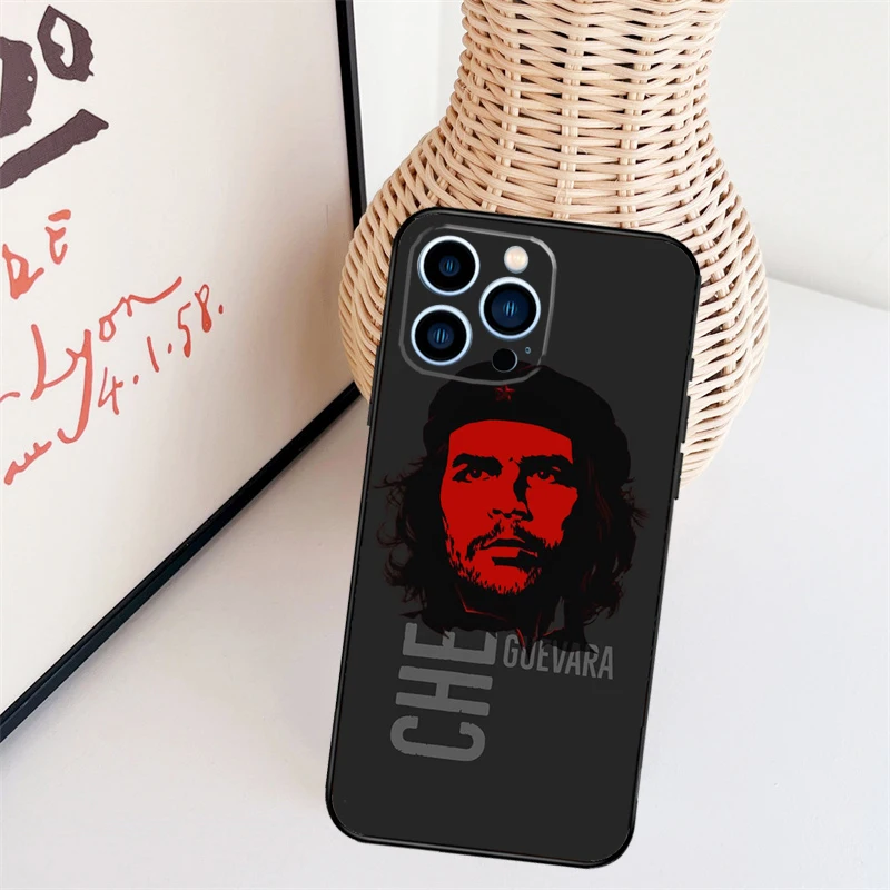 Che Guevara Case For iPhone 11 12 13 14 16 15 Pro Max Mini X XS Max XR Plus Cover Coque