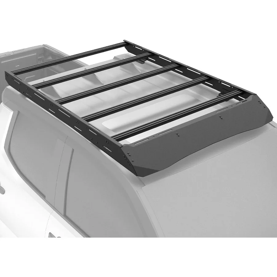 

Алюминиевая грузовая корзина Tacoma, багажник на крышу, совместимый с 20242025 Tacoma Double Cab Crew Cab 4-го поколения 4, полноразмерные двери для бездорожья