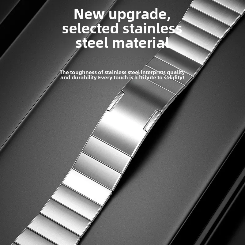 Edelstahlband für Apple Watch Serie 10 46 mm 42 mm Metallarmband iWatch 9 8 7 6 5 Ultra2 49 mm 45 mm 44 mm 38 40 41 mm