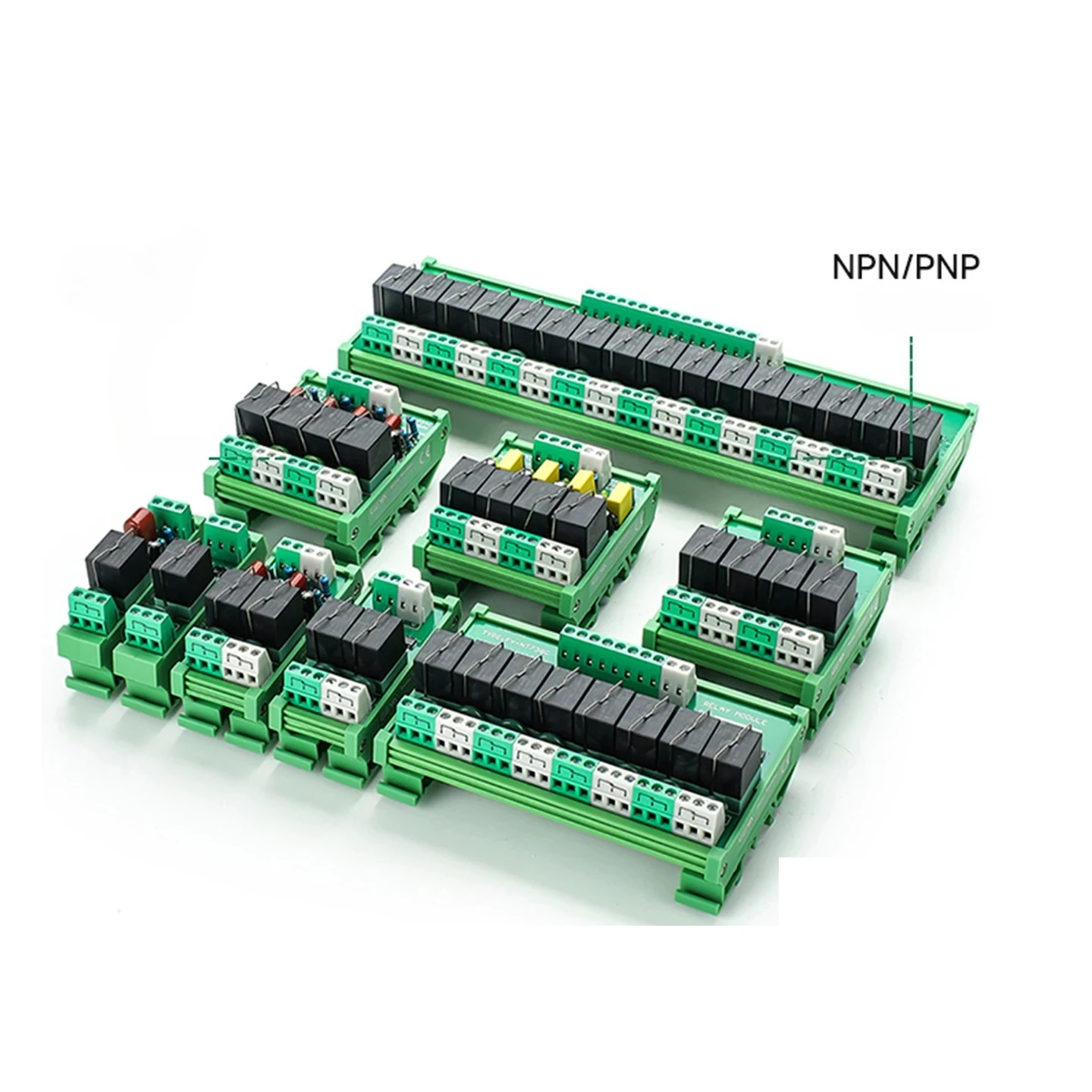 Relay Module Module 24V Intermediate Integrated Control Board PLC 16/10/8 Channel Amplifier Combination FY-T73