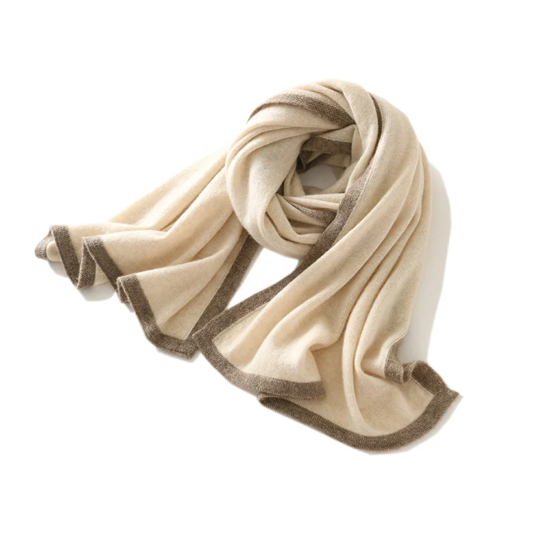 

Women's 100% cashmere scarf, large cashmere scarf, headscarf, Kalada cashmere, lightweight and exquisite, 2024