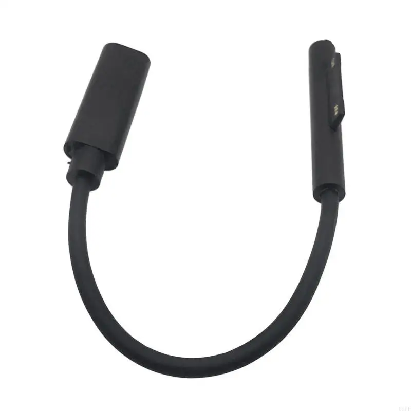 Kabel konektor 896f untuk Mikro Soft Surface 7/6/5/4/3 Kabel Pengisian Laptop Jenis C USB 3.1 Adaptor Daya PD 15cm