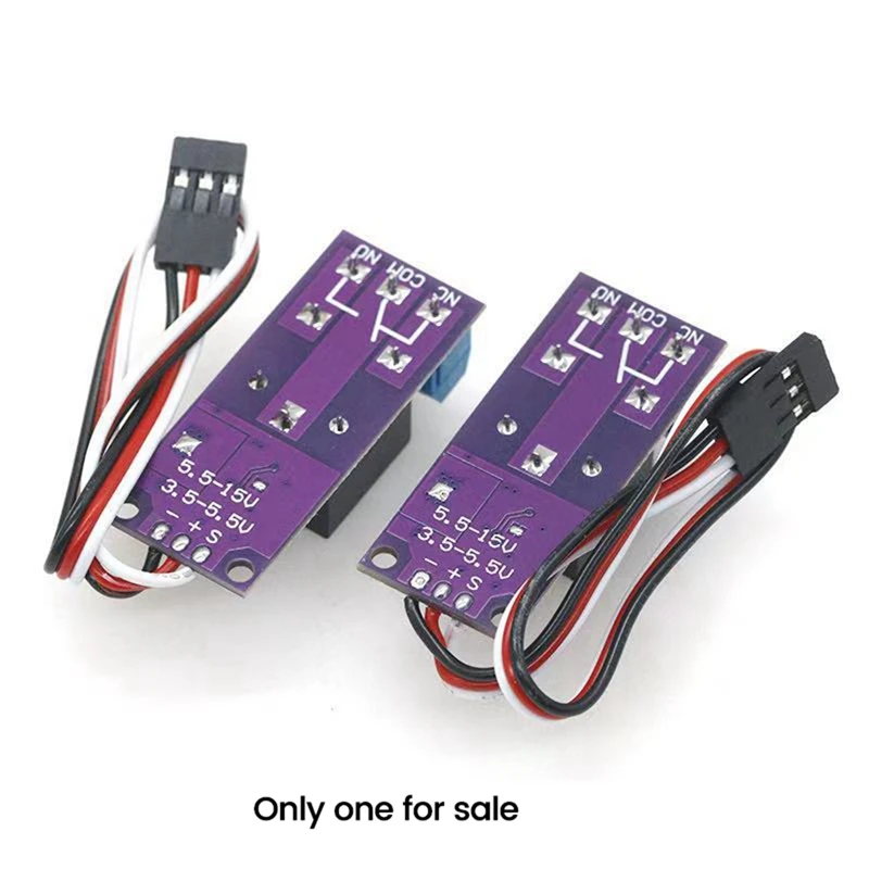 DT21 PWM Remote Control Switch Module RC Model Relay Switch, High-Voltage 5.5V-15V for Airplane FPV Light Controller