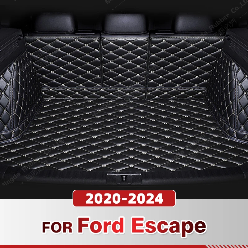 For Ford Escape 2020 2021 2022 2023 2024 Auto Full Coverage Trunk Mat Car Protective Pad Cargo Liner Interior Accessories