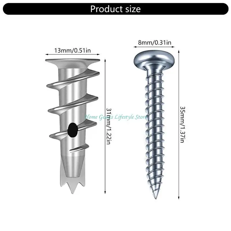 e74e professional screw مع مرساة مجموعة كاملة حل الجدار