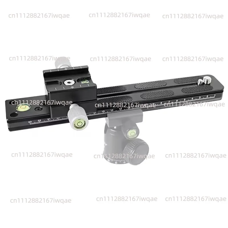 Macro Slide Balance Lengthened Quick Release Plate Holder, Panoramic Gimbal Tripod Telephoto Lens Extension Plate