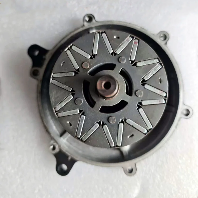 60V3KW permanent magnet synchronous DC motor flat key out shaft D14  for high torque electric friction of electric