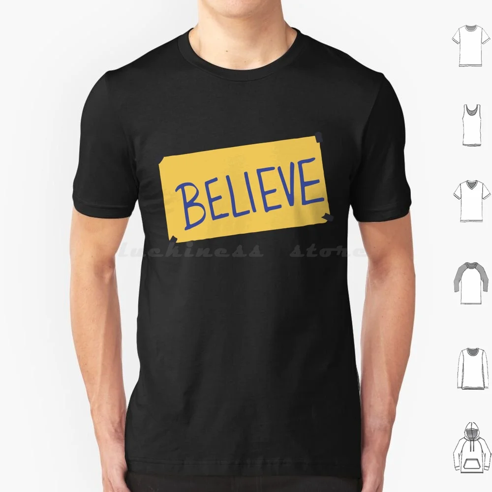 Believe-Ted T Shirt Big Size 100% Cotton Believe Ted