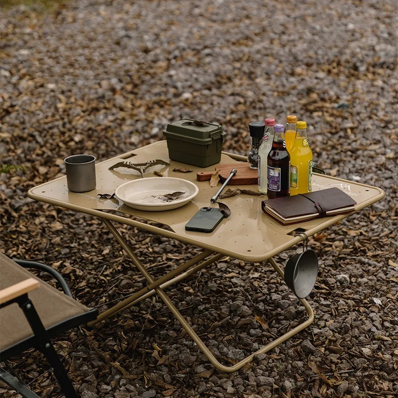 Piknik Piknik Stół kempingowy Mini Konferencja Natura Wędrówka Stół zewnętrzny Plecak Koktajl Kawa Kamp Masası Meble Patio