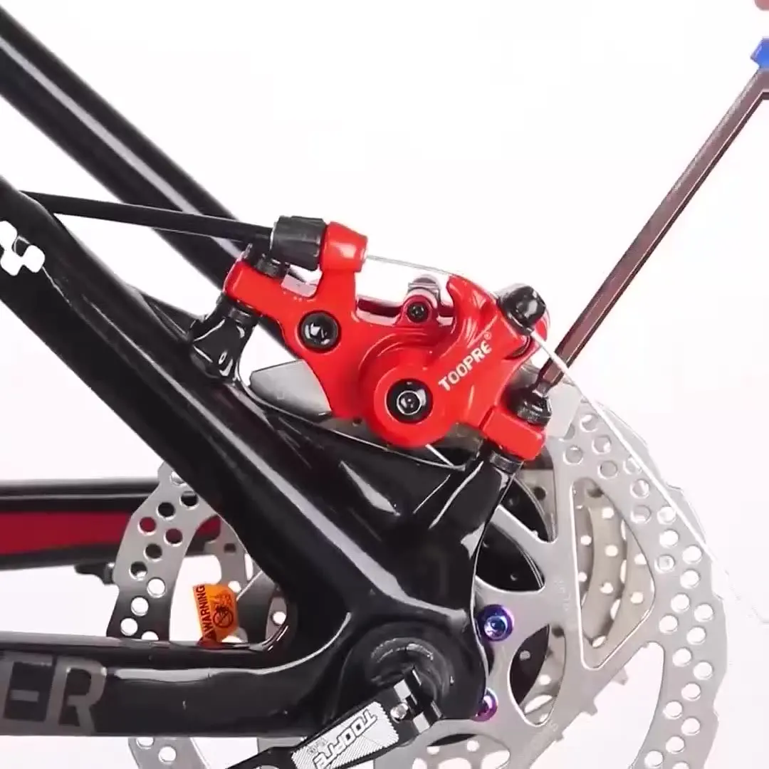 

Bicycle Disc Brake Aluminum Alloy Mechanical Wire Pull Bike Disc Brake Caliper For Mountain Bike MTB