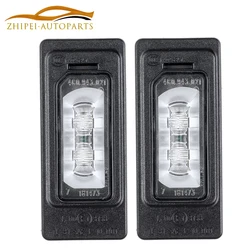 4G0943021 LED License Plate Lamp Car 5N0943021 3AF943021A 4G0 943 021 For A1 A3 A4 A5 A6 A7 Q3 Q5 TT For 2010-2014