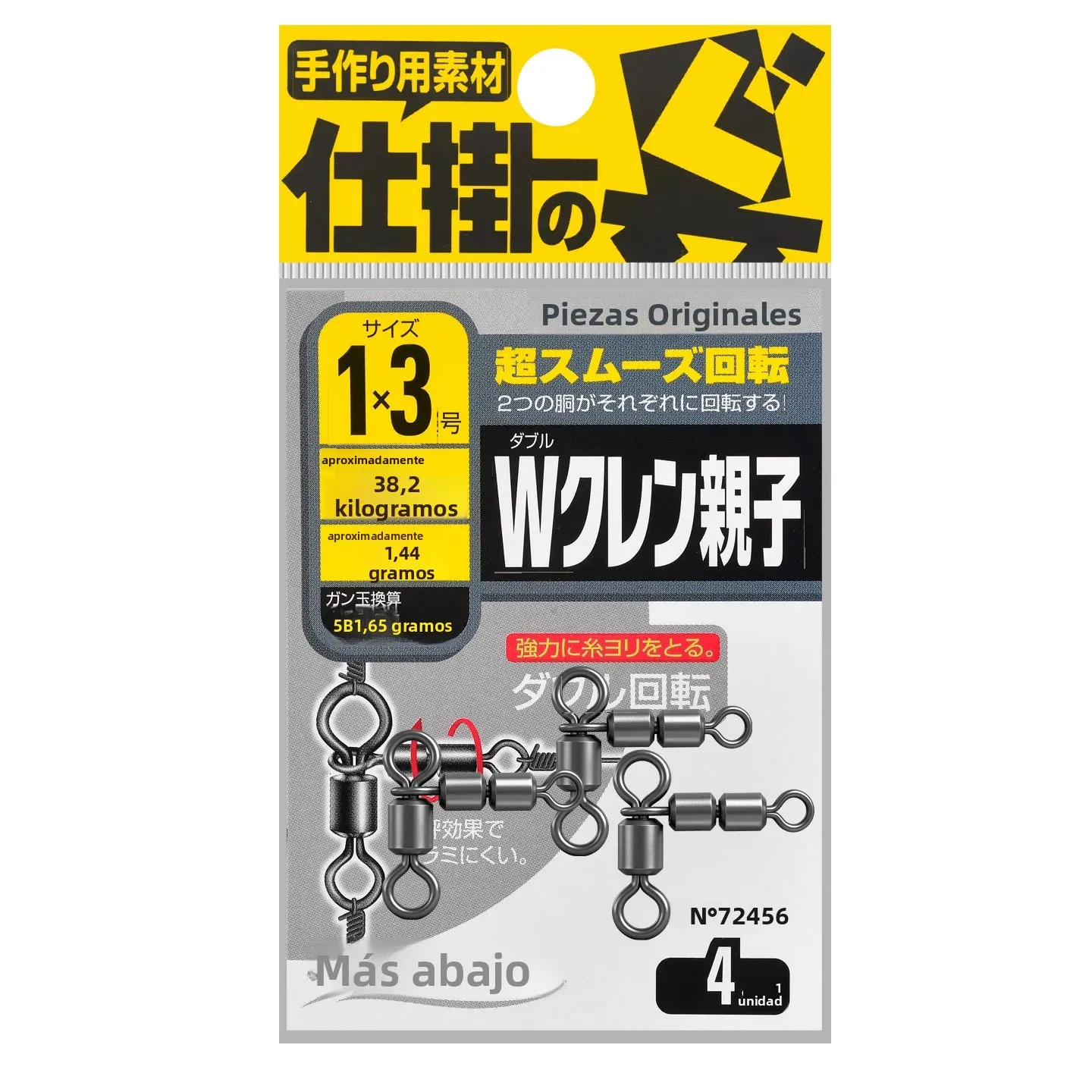 Owner Giratorio Antienredos Tipo 8 – Acero Carbono Japonés Mar - imagen 2