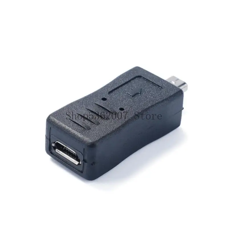USB 5pin إلى Mini B 8pin Adapter Female to Mini 8pin Male Connection Adapter يدعم نقل الرسوم للكاميرا 40JB