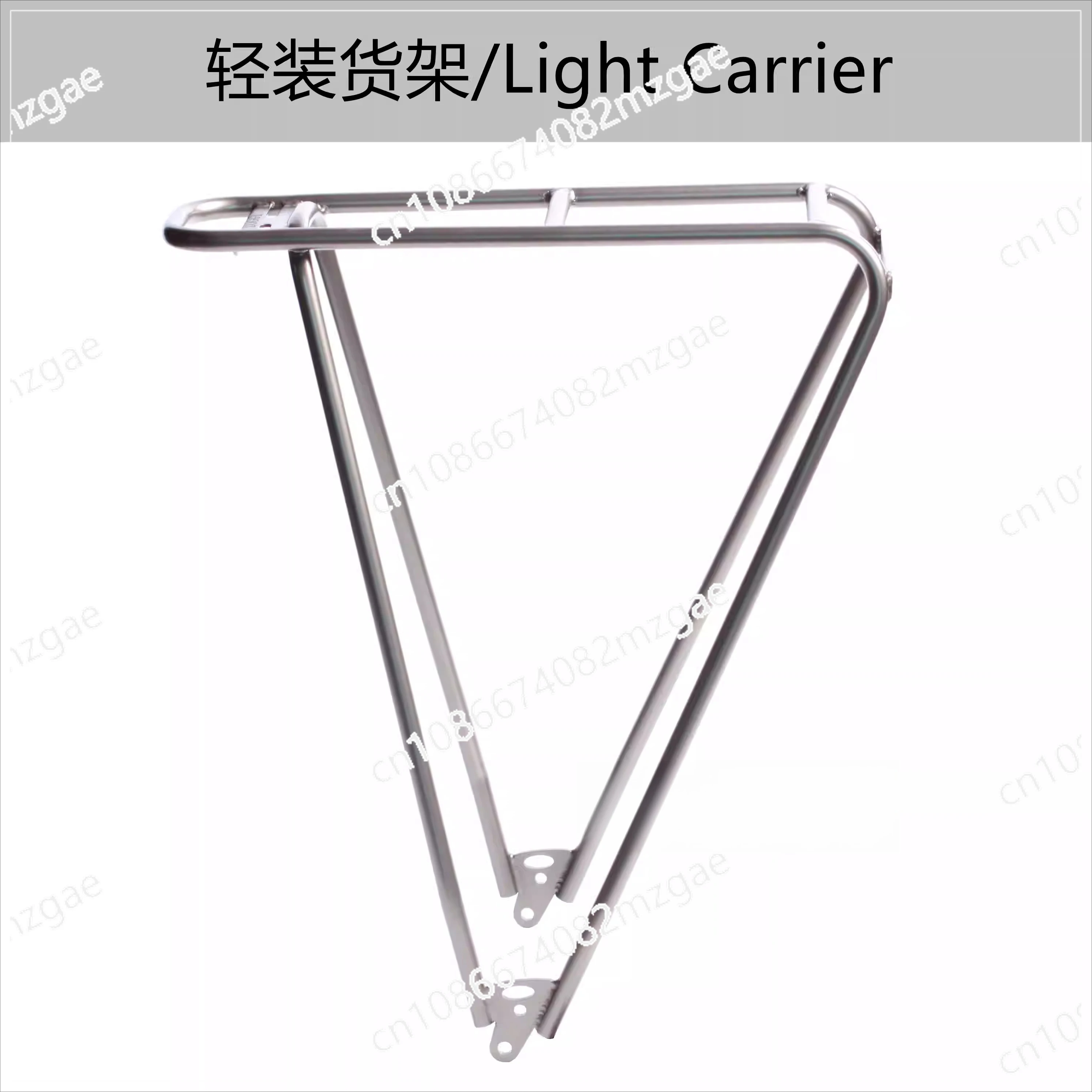 Station Wagon Bicycle Mountain Bike Road Bike 304 Stainless Steel Lightweight Rear Shelf Luggage Rack for Cycling