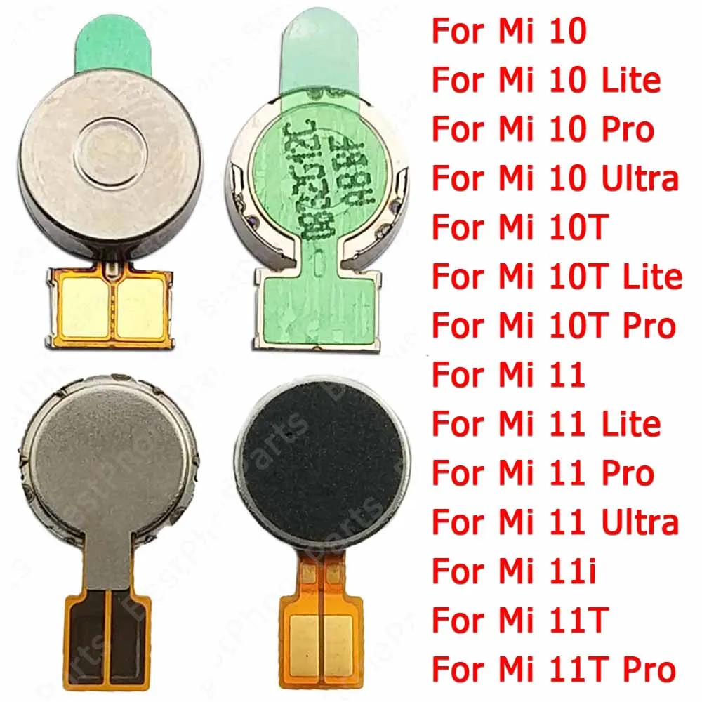 For Xiaomi Mi 10T Lite 5G 10 11 Ultra 11T Pro Ringer Vibration Mi10 Mi11 Replacement Repair Spare Parts Vibrator Motor