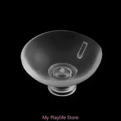 Replacement Suction Cups 3cm/1.2in DIA. for Nano Glass Co2 Drop-Checker Aquarium Fish Tank Accessories Clear Sucker