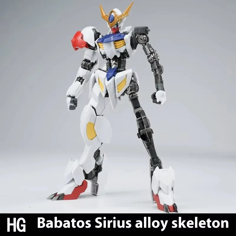 

EW HG 1/144 Barbatos Lupus Rex Amazing Sirius - Metal Robot Style Alloy Frame Kit, Restoration Edition for Model Collectors