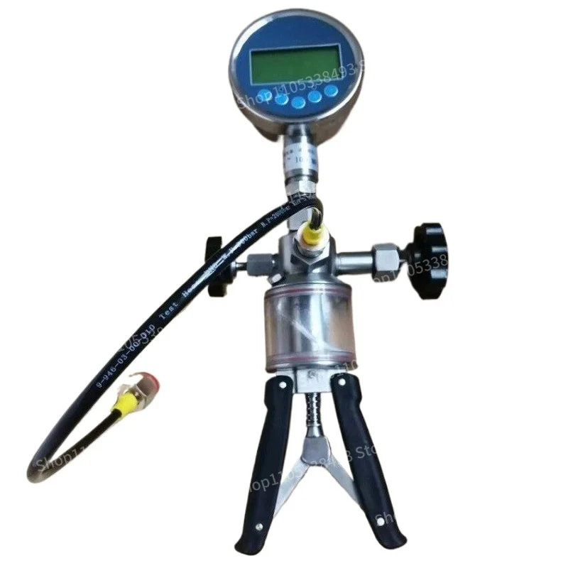 For Hand Clamp Pressure , Hand Pinch Air Pressure Manual Hydraulic Source 0~ 700bar Marine Hand-held Pressure Calibrator