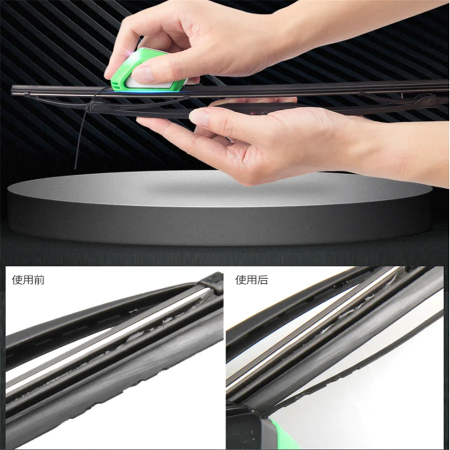 Perbaikan Karet Strip Wiper Mobil untuk Aksesori Nissan Juke Qashqai X-trail Tiida Almera Note