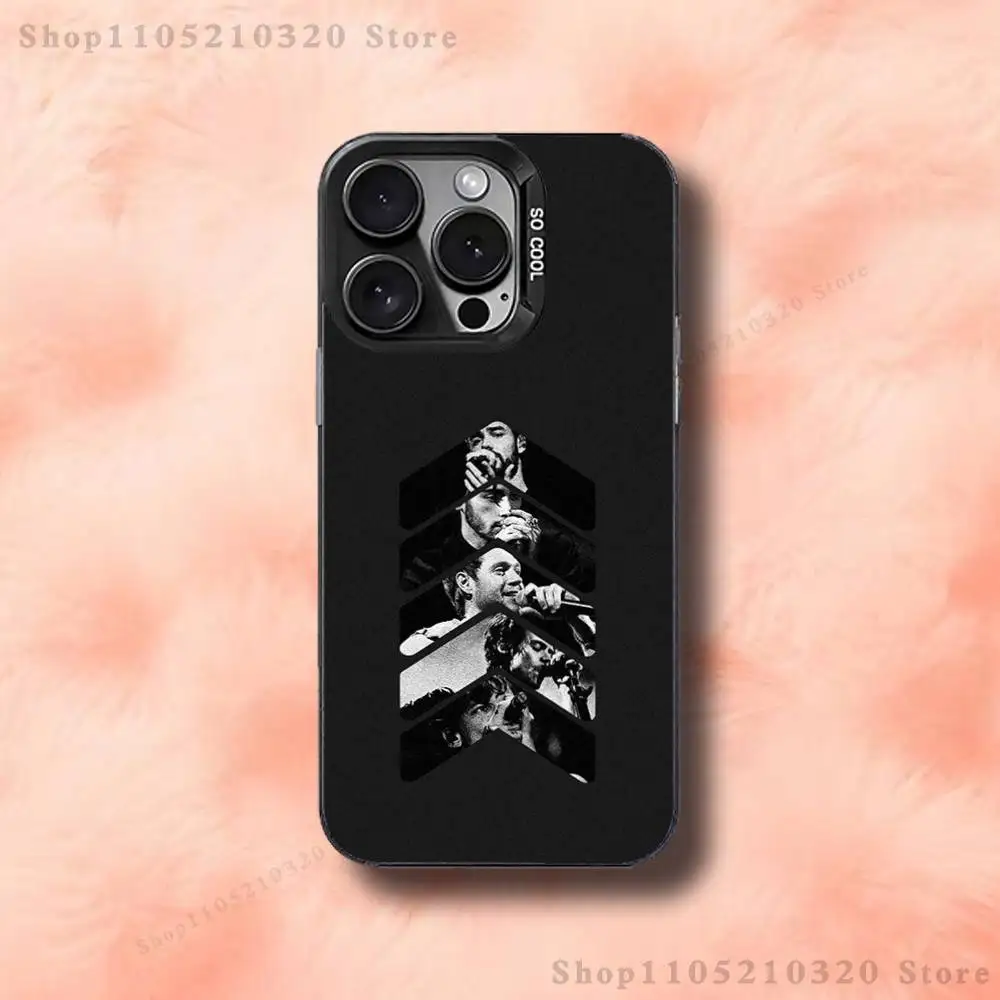 Pop band O-One D-Direction Phone Case For iPhone 17,16,15,14,13,12,11,Pro,Max,Plus,E,Air,Mini Black Tpu Cover - view 6
